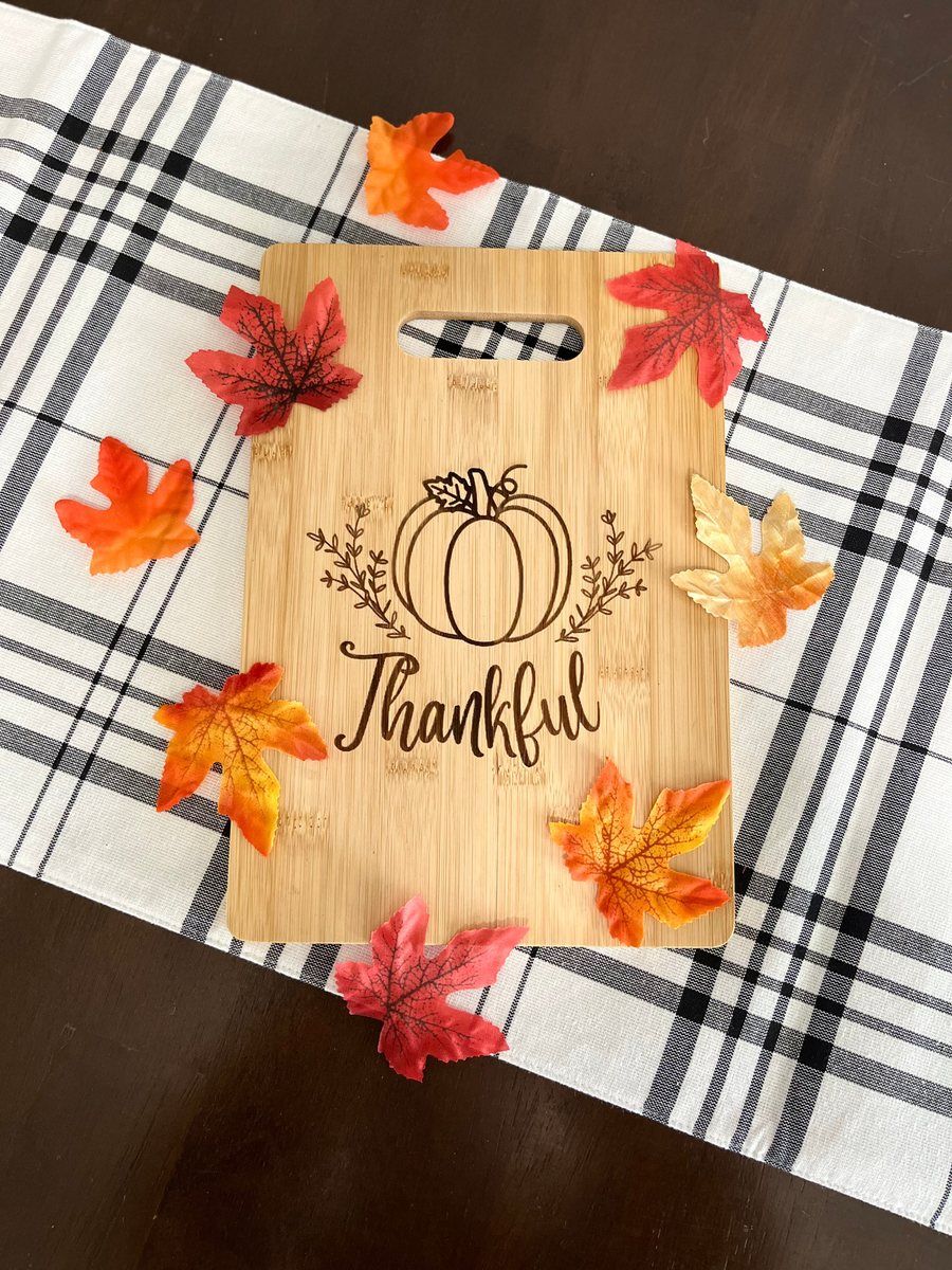 Bamboo Cutting board by Thomsen Customs