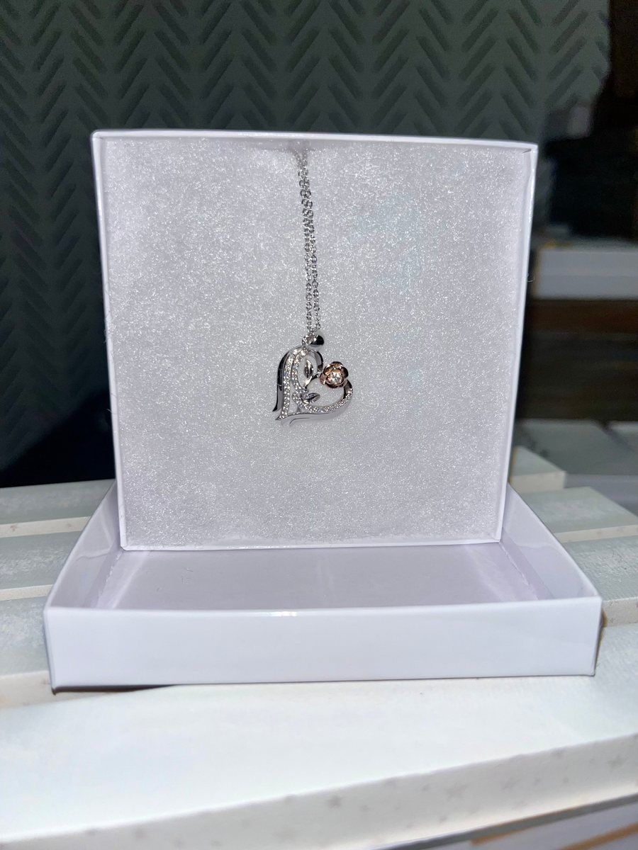 Sterling Silver Heart Necklace by Thomsen Customs