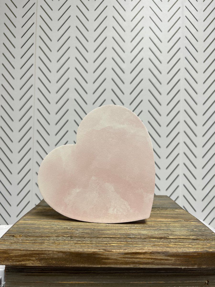 White/Pink Heart by Thomsen Customs