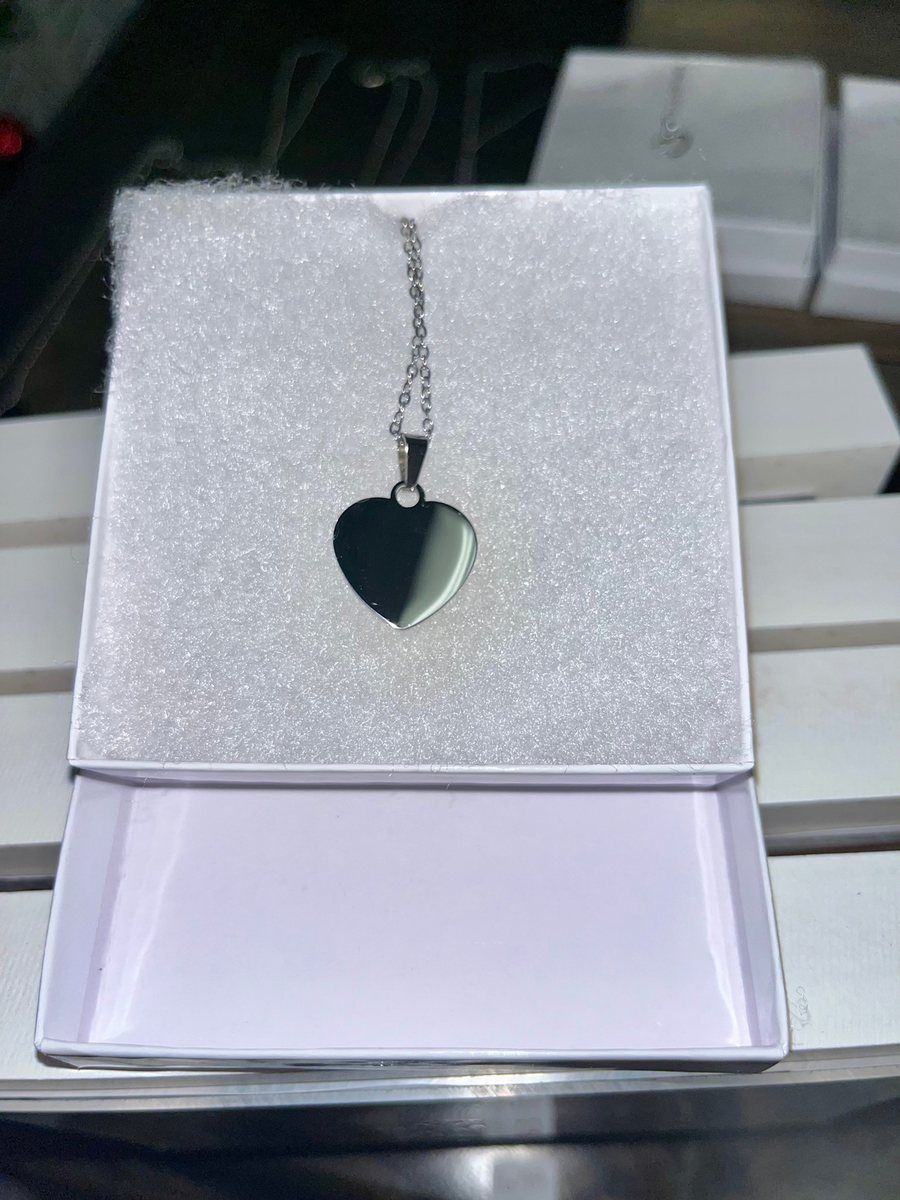 Heart Charm Necklace by Thomsen Customs