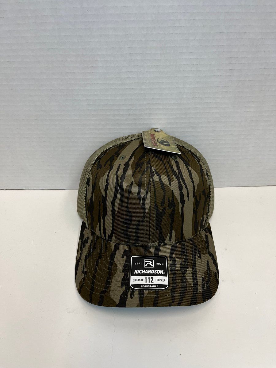 Richardson — Personalized Mossy Oak Bottomland Richardson Trucker Hat by Thomsen Customs