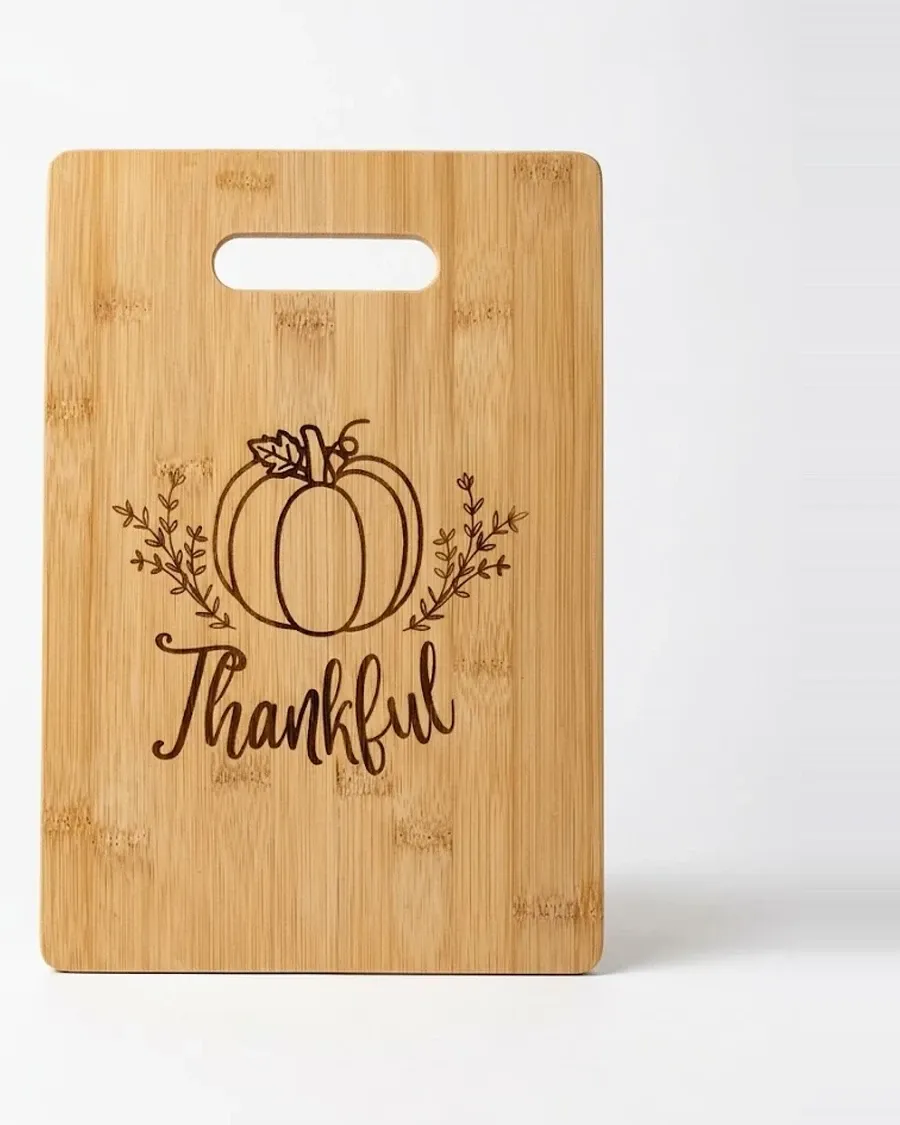 Bamboo Cutting board by Thomsen Customs