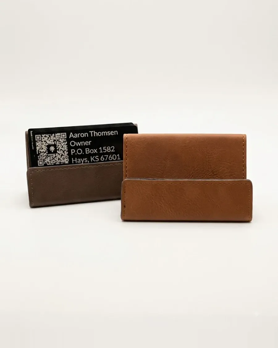 Desk Business Card Holders by Thomsen Customs