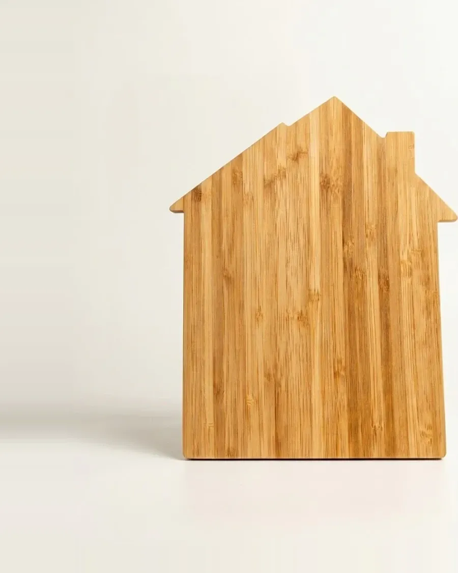 House Bamboo Cutting Board by Thomsen Customs
