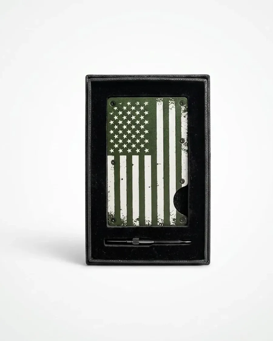Metal Wallet RFID Blocking w/ Money Clip by Thomsen Customs, view 6