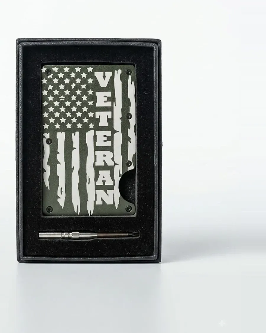 Metal Wallet RFID Blocking w/ Money Clip by Thomsen Customs, view 9