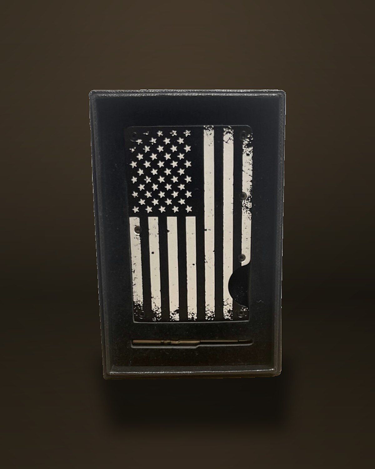 Metal Wallet RFID Blocking w/ Money Clip by Thomsen Customs